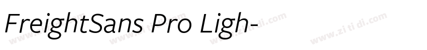 FreightSans Pro Ligh字体转换 FreightSans Pro Ligh字体转换